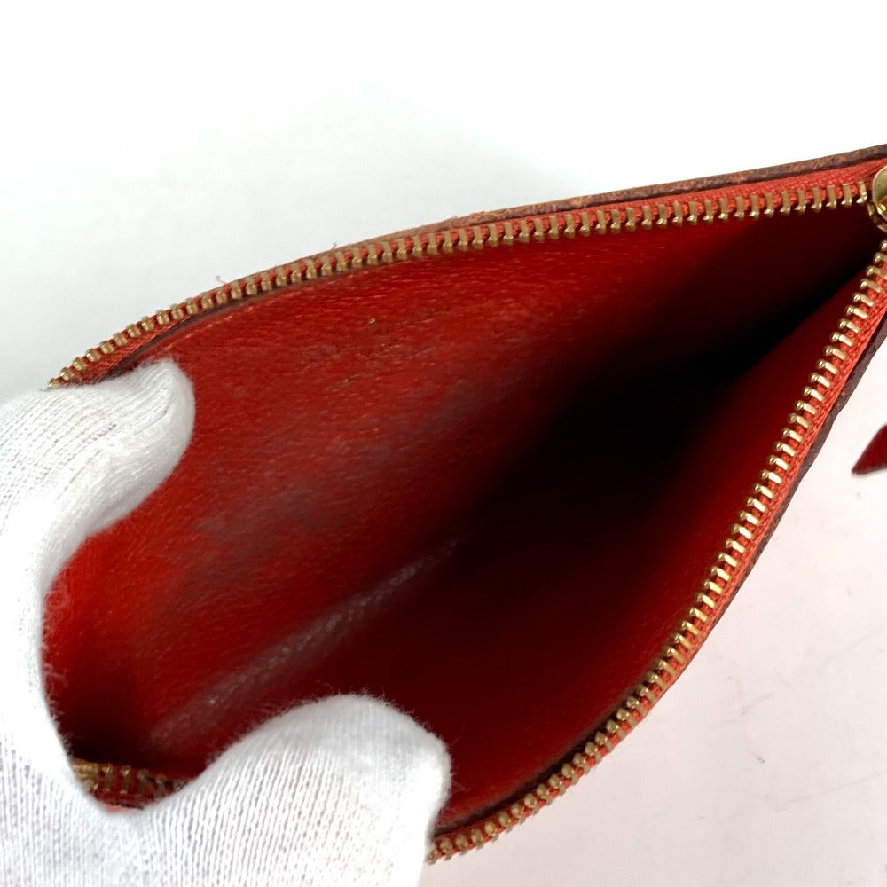 LOUIS VUITTON M60302 Monogram Empreinte Portefeuille Curieuse Bi-fold Flap Long Wallet with Coin Case, Monogram Empreinte Leather, Unisex, Orian Red