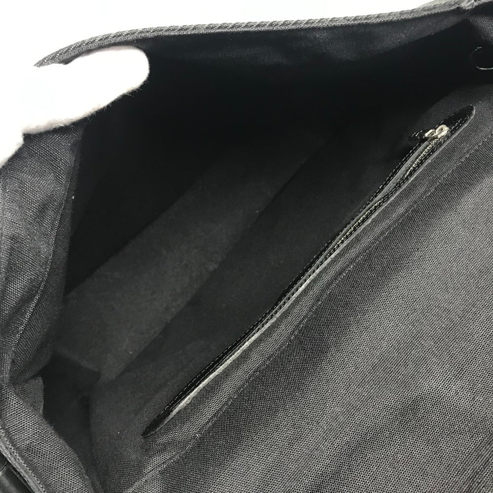 LOUIS VUITTON M30142 Taiga Victor Bag, Crossbody Messenger Bag, Flap Shoulder Bag, Taiga Leather, Unisex, Black