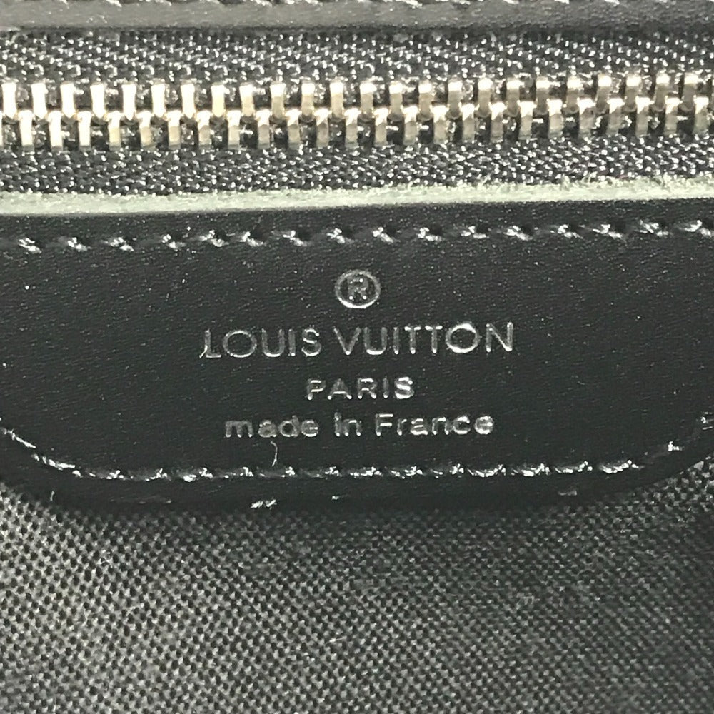 LOUIS VUITTON M30142 Taiga Victor Bag, Crossbody Messenger Bag, Flap Shoulder Bag, Taiga Leather, Unisex, Black