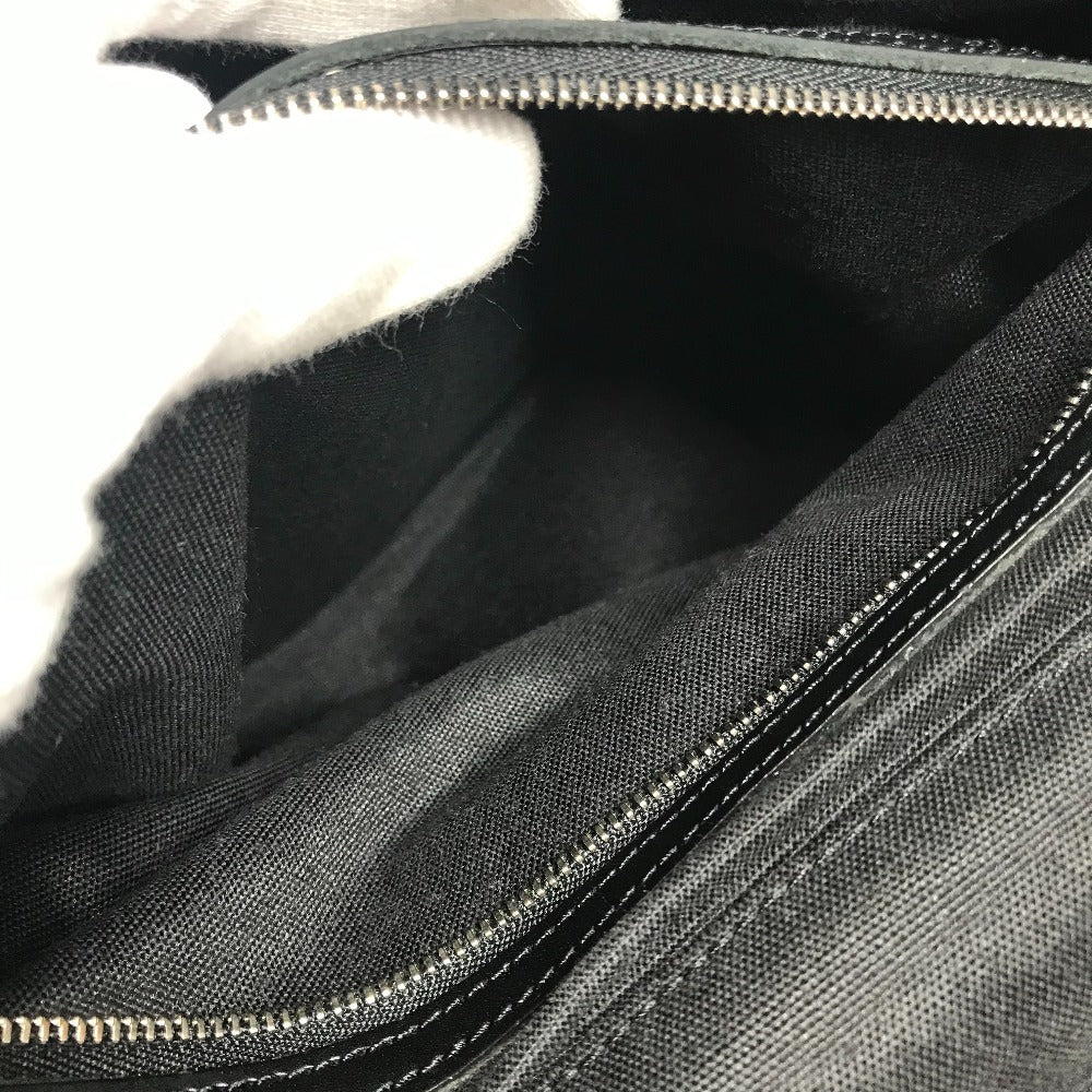 LOUIS VUITTON M30142 Taiga Victor Bag, Crossbody Messenger Bag, Flap Shoulder Bag, Taiga Leather, Unisex, Black