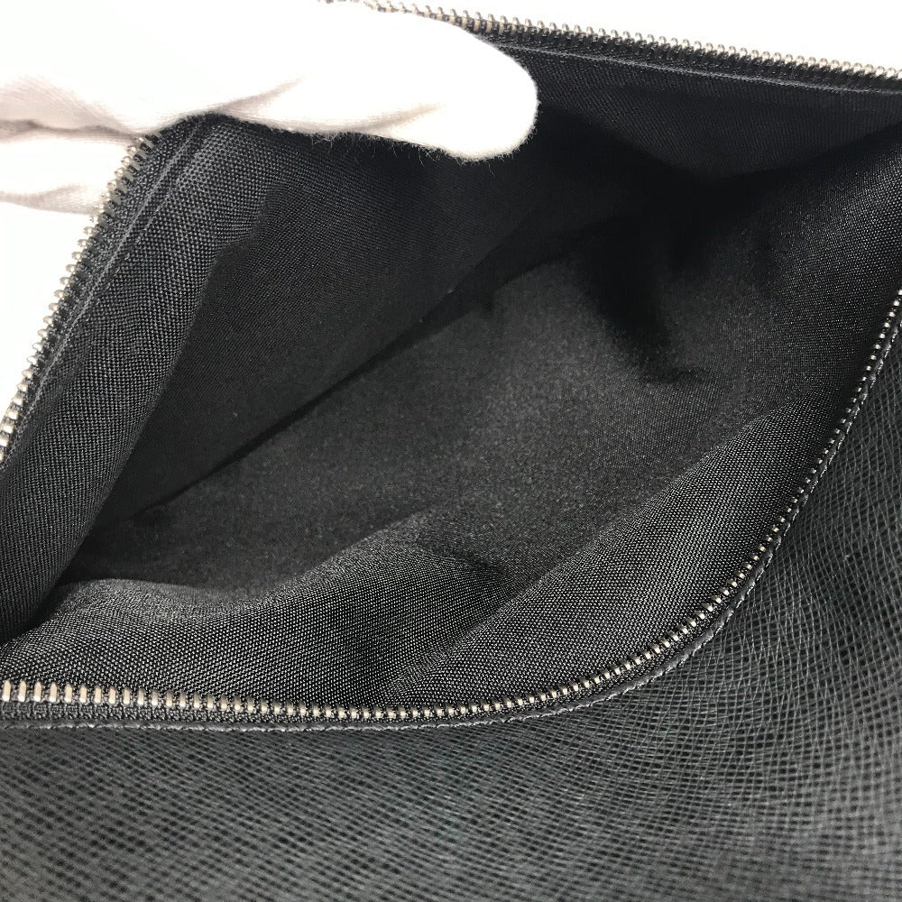 LOUIS VUITTON M30142 Taiga Victor Bag, Crossbody Messenger Bag, Flap Shoulder Bag, Taiga Leather, Unisex, Black