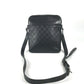 LOUIS VUITTON N23355 Damier Infini Pochette District Bag, Crossbody Pochette Shoulder Bag, Damier Infini Leather, Unisex, Onyx, Black