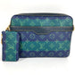 LOUIS VUITTON M26026 2025LV FALL モノグラム･ヘリテージ トリオ･メッセンジャー 大・小ポーチのみ ポーチ クラッチバッグ コインケース 財布 セカンドバッグ ユニセックス ブルーストライプ グリーン