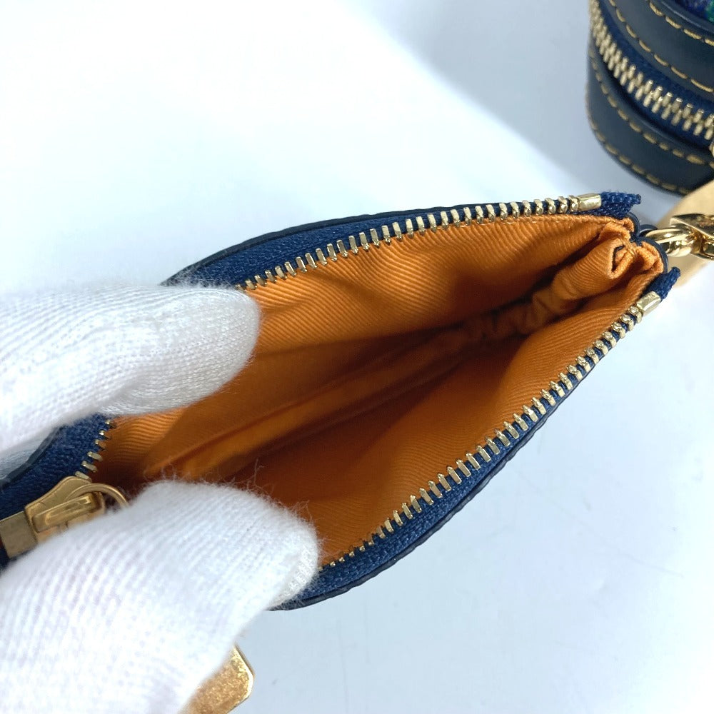 LOUIS VUITTON M26026 2025LV FALL モノグラム･ヘリテージ トリオ･メッセンジャー 大・小ポーチのみ ポーチ クラッチバッグ コインケース 財布 セカンドバッグ ユニセックス ブルーストライプ グリーン