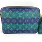 LOUIS VUITTON M26026 2025LV FALL モノグラム･ヘリテージ トリオ･メッセンジャー 大・小ポーチのみ ポーチ クラッチバッグ コインケース 財布 セカンドバッグ ユニセックス ブルーストライプ グリーン