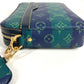 LOUIS VUITTON M26026 2025LV FALL モノグラム･ヘリテージ トリオ･メッセンジャー 大・小ポーチのみ ポーチ クラッチバッグ コインケース 財布 セカンドバッグ ユニセックス ブルーストライプ グリーン