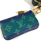 LOUIS VUITTON M26026 2025LV FALL モノグラム･ヘリテージ トリオ･メッセンジャー 大・小ポーチのみ ポーチ クラッチバッグ コインケース 財布 セカンドバッグ ユニセックス ブルーストライプ グリーン