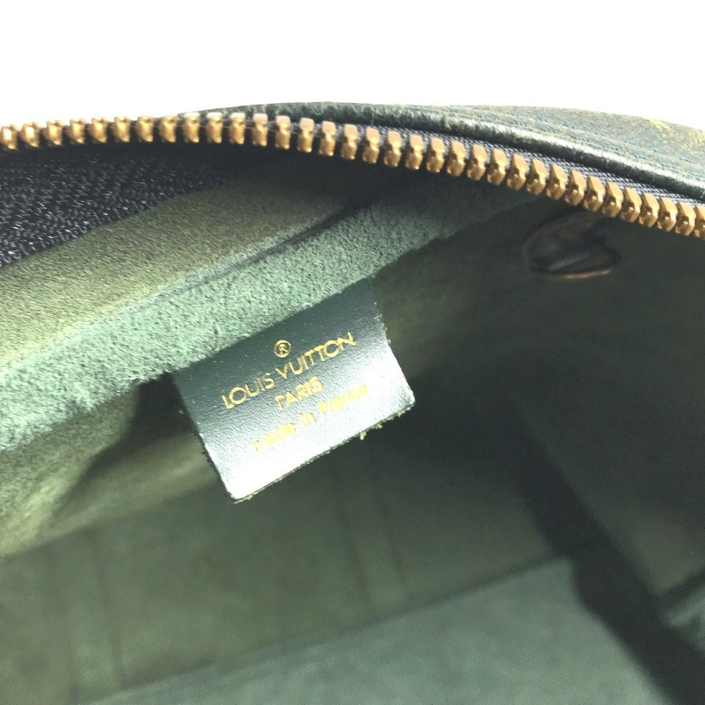 LOUIS VUITTON M30114 Taiga Kendall GM Handbag, Travel Bag, Boston Bag, Taiga Leather, Men's, Khaki