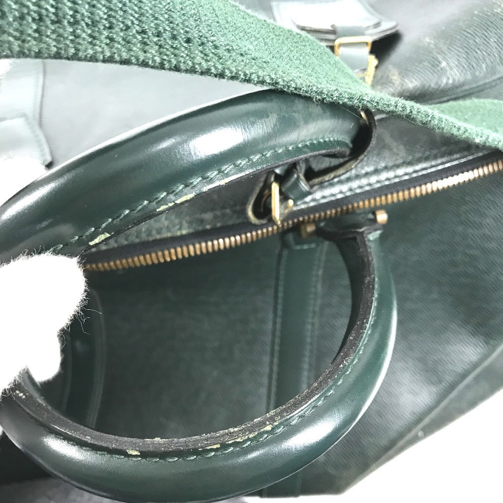 LOUIS VUITTON M30114 Taiga Kendall GM Handbag, Travel Bag, Boston Bag, Taiga Leather, Men's, Khaki