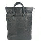 GUCCI 012-0380 Logo GG Vertical Tote Bag, Handbag, Nylon, Unisex, Black