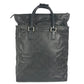 GUCCI 012-0380 Logo GG Vertical Tote Bag, Handbag, Nylon, Unisex, Black