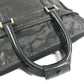 GUCCI 012-0380 Logo GG Vertical Tote Bag, Handbag, Nylon, Unisex, Black