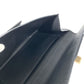 HERMES Pochette Medor Logo Pouch, Second Bag, Clutch Bag, Leather, Unisex, Black