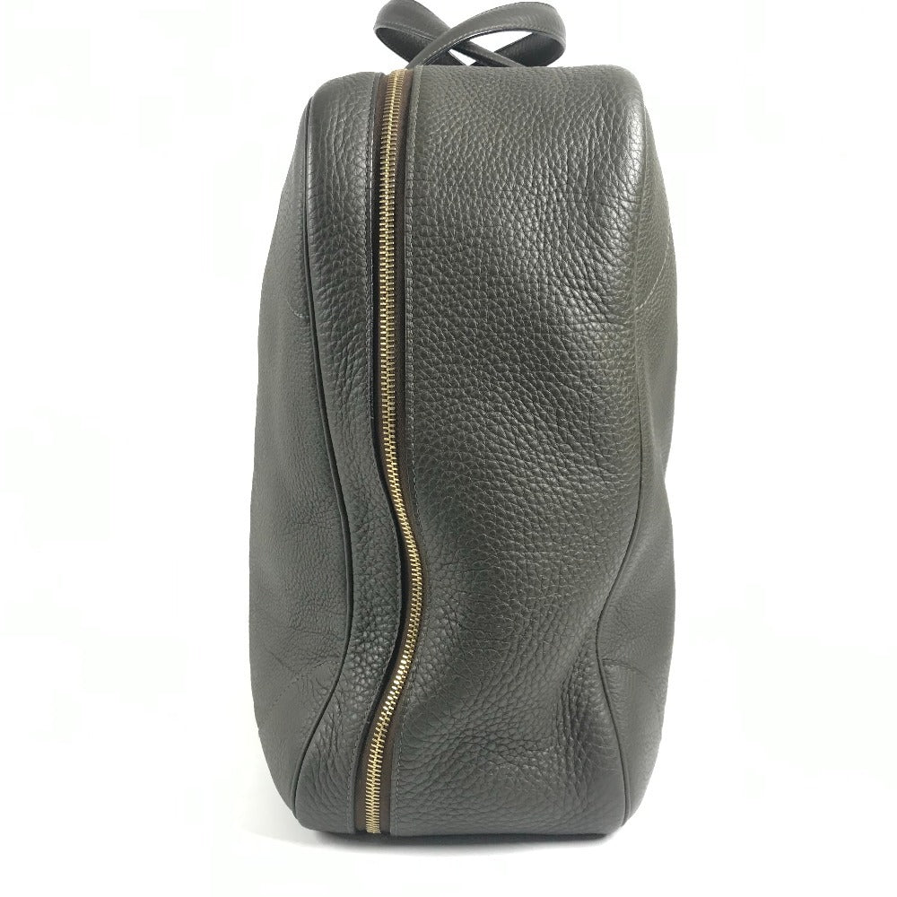 HERMES Victoria 50 Victoria 50 Bag Handbag Tote Bag Travel Bag Boston Bag Taurillon Clemence Unisex Khaki