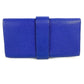 HERMES Pochette Medor Logo Pouch Second Bag Clutch Bag Leather Unisex Blue