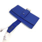 HERMES Pochette Medor Logo Pouch Second Bag Clutch Bag Leather Unisex Blue
