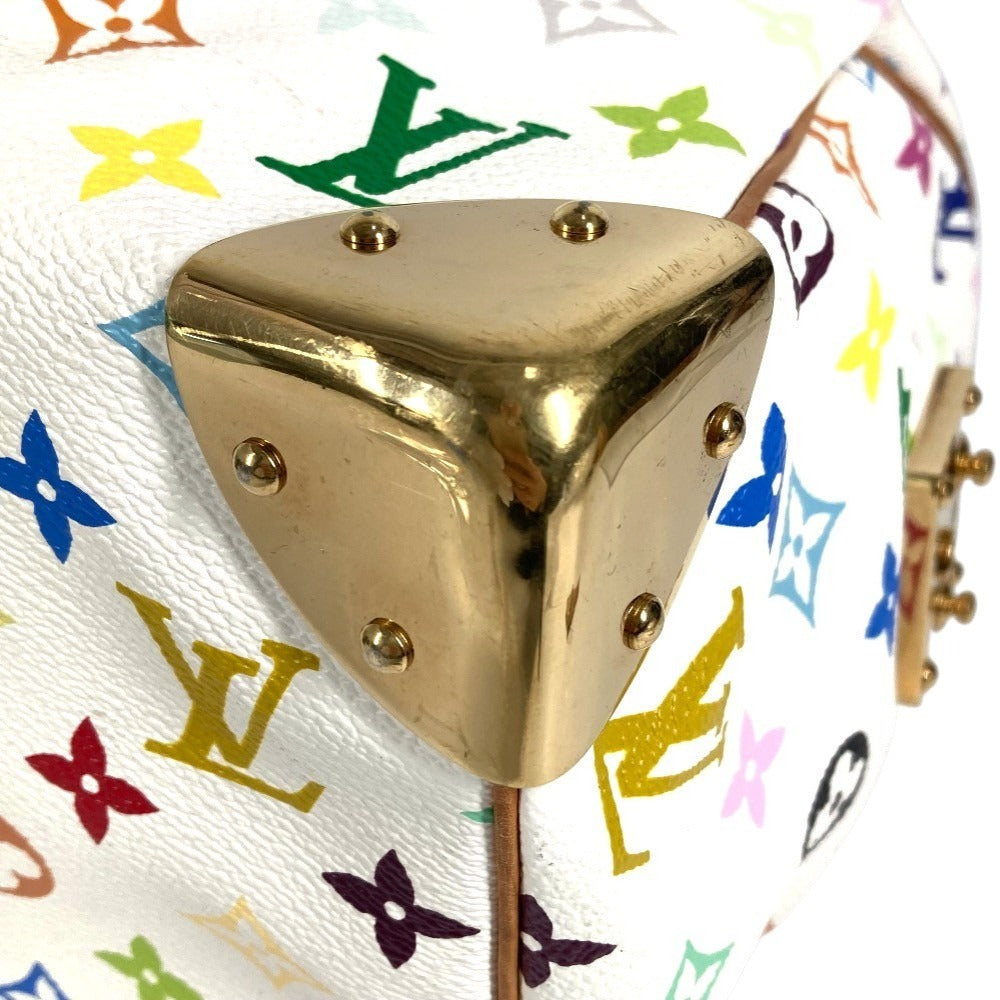 LOUIS VUITTON M92643 Monogram Multicolore Speedy 30 Mini Boston Bag/Handbag in Monogram Multicolore Canvas, Women's, Brown/White