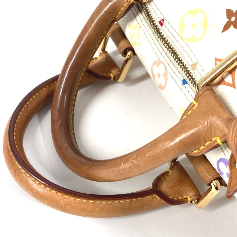 LOUIS VUITTON M92643 Monogram Multicolore Speedy 30 Mini Boston Bag/Handbag in Monogram Multicolore Canvas, Women's, Brown/White