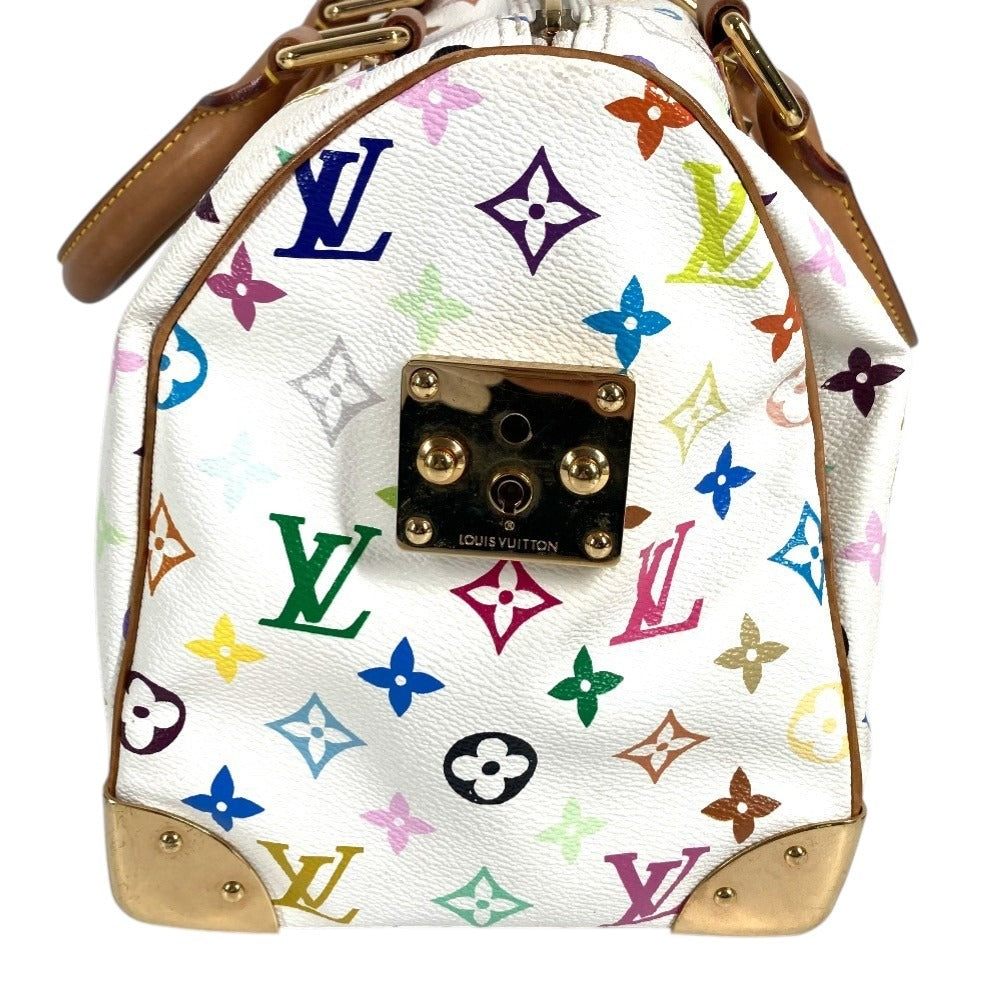 LOUIS VUITTON M92643 Monogram Multicolore Speedy 30 Mini Boston Bag/Handbag in Monogram Multicolore Canvas, Women's, Brown/White