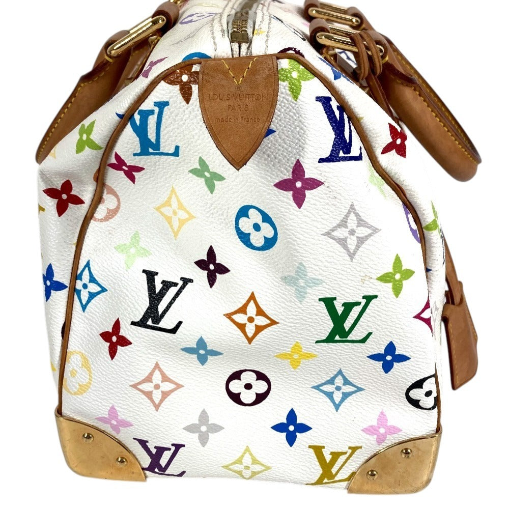 LOUIS VUITTON M92643 Monogram Multicolore Speedy 30 Mini Boston Bag/Handbag in Monogram Multicolore Canvas, Women's, Brown/White