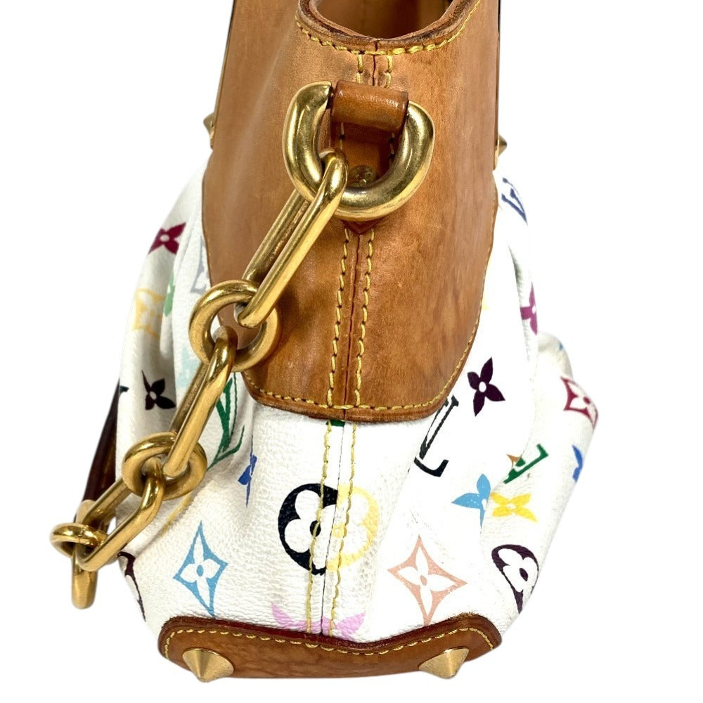 LOUIS VUITTON M40257 Monogram Multicolore Judy PM Judy PM Bag 2WAY Bag Shoulder Bag Chain Bag Handbag Monogram Multicolore Canvas Ladies Blanc White