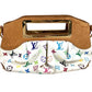 LOUIS VUITTON M40257 Monogram Multicolore Judy PM Judy PM Bag 2WAY Bag Shoulder Bag Chain Bag Handbag Monogram Multicolore Canvas Ladies Blanc White