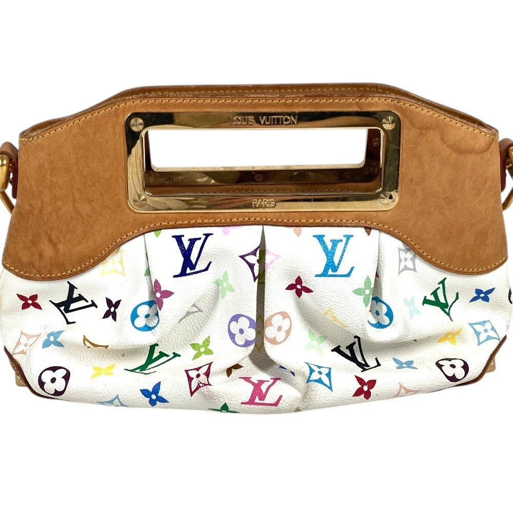 LOUIS VUITTON M40257 Monogram Multicolore Judy PM Judy PM Bag 2WAY Bag Shoulder Bag Chain Bag Handbag Monogram Multicolore Canvas Ladies Blanc White