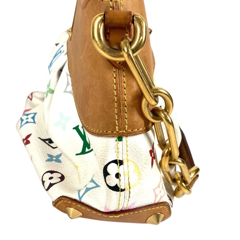 LOUIS VUITTON M40257 Monogram Multicolore Judy PM Judy PM Bag 2WAY Bag Shoulder Bag Chain Bag Handbag Monogram Multicolore Canvas Ladies Blanc White