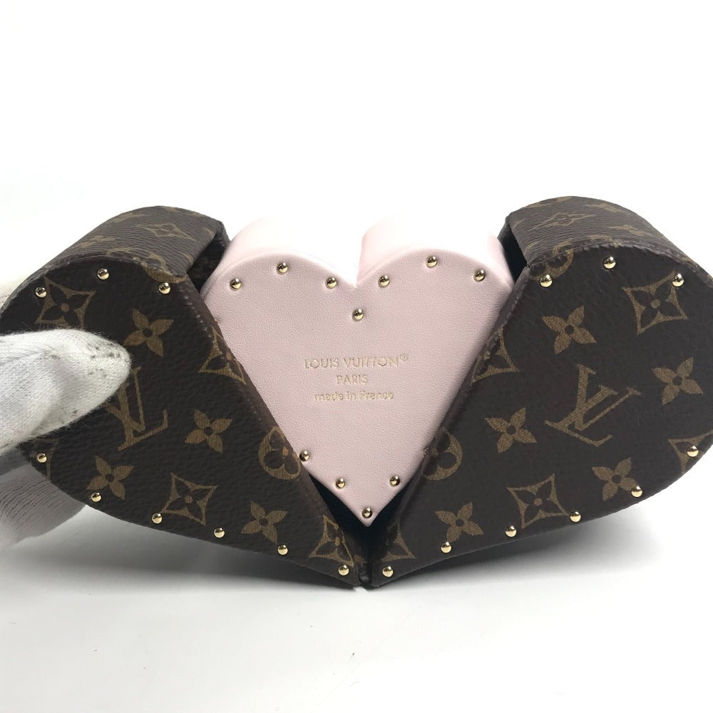 LOUIS VUITTON M27835 Monogram Ecrin Coeur Tray Interior Heart Trinket Box Monogram Canvas Unisex Brown