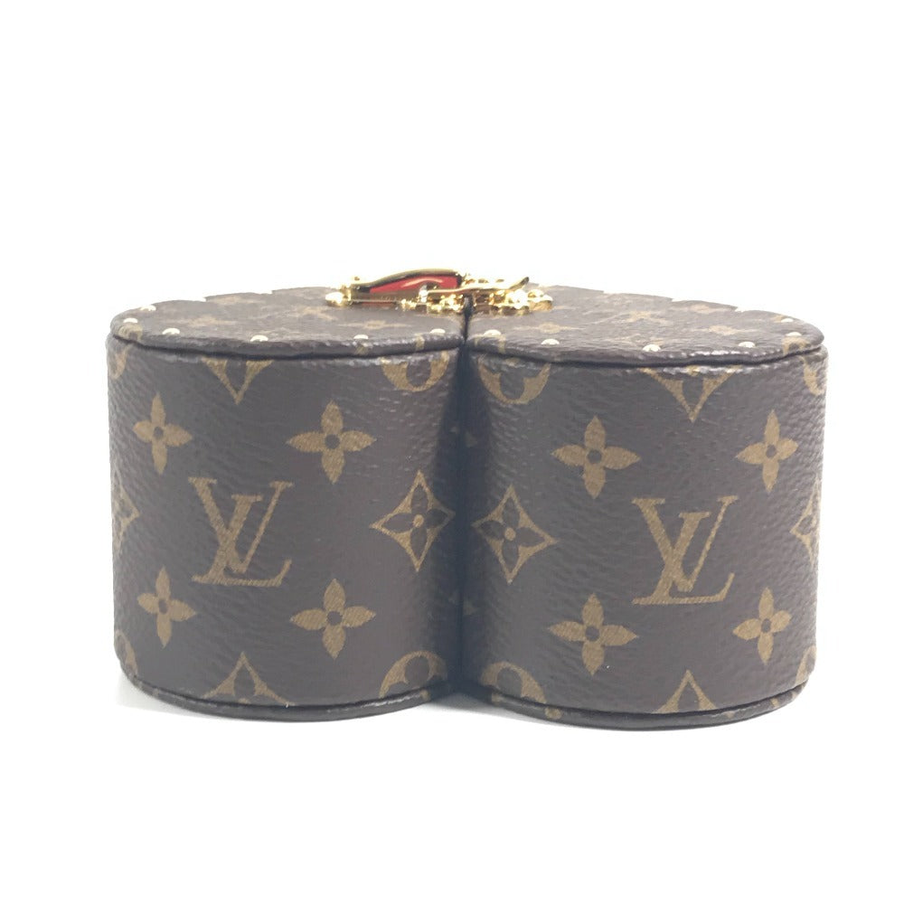 LOUIS VUITTON M27835 Monogram Ecrin Coeur Tray Interior Heart Trinket Box Monogram Canvas Unisex Brown