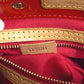 LOUIS VUITTON M91088 Monogram Vernis Reed PM Tote Bag/Handbag in Monogram Vernis Canvas, Unisex, Rouge Red