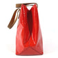 LOUIS VUITTON M91088 Monogram Vernis Reed PM Tote Bag/Handbag in Monogram Vernis Canvas, Unisex, Rouge Red