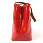 LOUIS VUITTON M91088 Monogram Vernis Reed PM Tote Bag/Handbag in Monogram Vernis Canvas, Unisex, Rouge Red