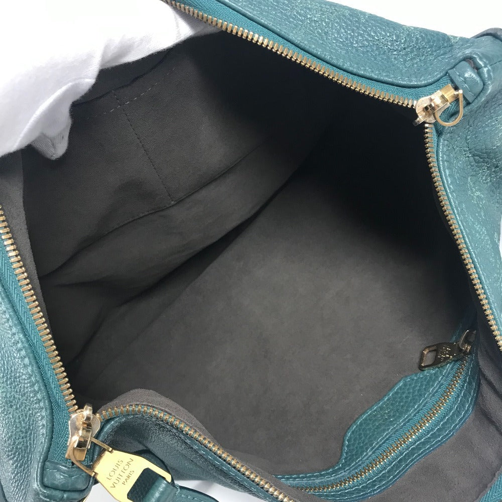 LOUIS VUITTON M93986 モノグラムマヒナ セレネMM セレネ MM 斜め掛け カバン ショルダーバッグ モノグラムマヒナレザー レディース ラゴン ブルーグリーン系