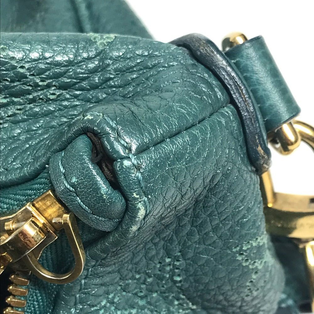 LOUIS VUITTON M93986 モノグラムマヒナ セレネMM セレネ MM 斜め掛け カバン ショルダーバッグ モノグラムマヒナレザー レディース ラゴン ブルーグリーン系
