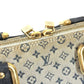 LOUIS VUITTON M92205 Monogram Mini Alma Long Bag Mini Boston Bag Handbag Monogram Mini Canvas Ladies Navy