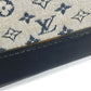 LOUIS VUITTON M92205 Monogram Mini Alma Long Bag Mini Boston Bag Handbag Monogram Mini Canvas Ladies Navy
