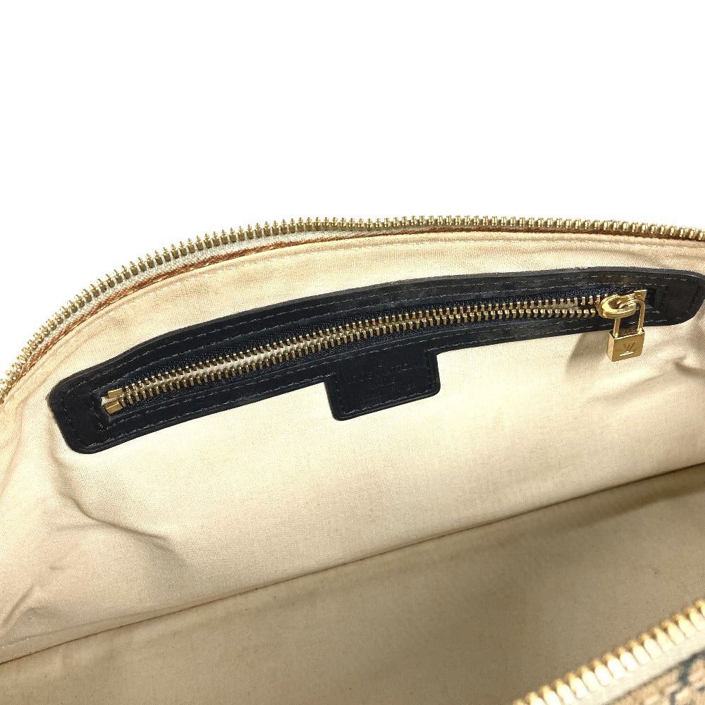 LOUIS VUITTON M92205 Monogram Mini Alma Long Bag Mini Boston Bag Handbag Monogram Mini Canvas Ladies Navy