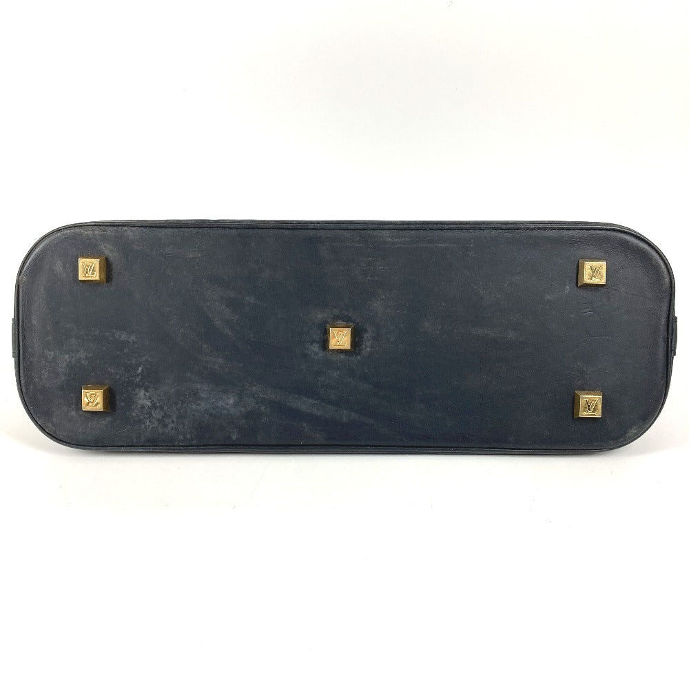 LOUIS VUITTON M92205 Monogram Mini Alma Long Bag Mini Boston Bag Handbag Monogram Mini Canvas Ladies Navy