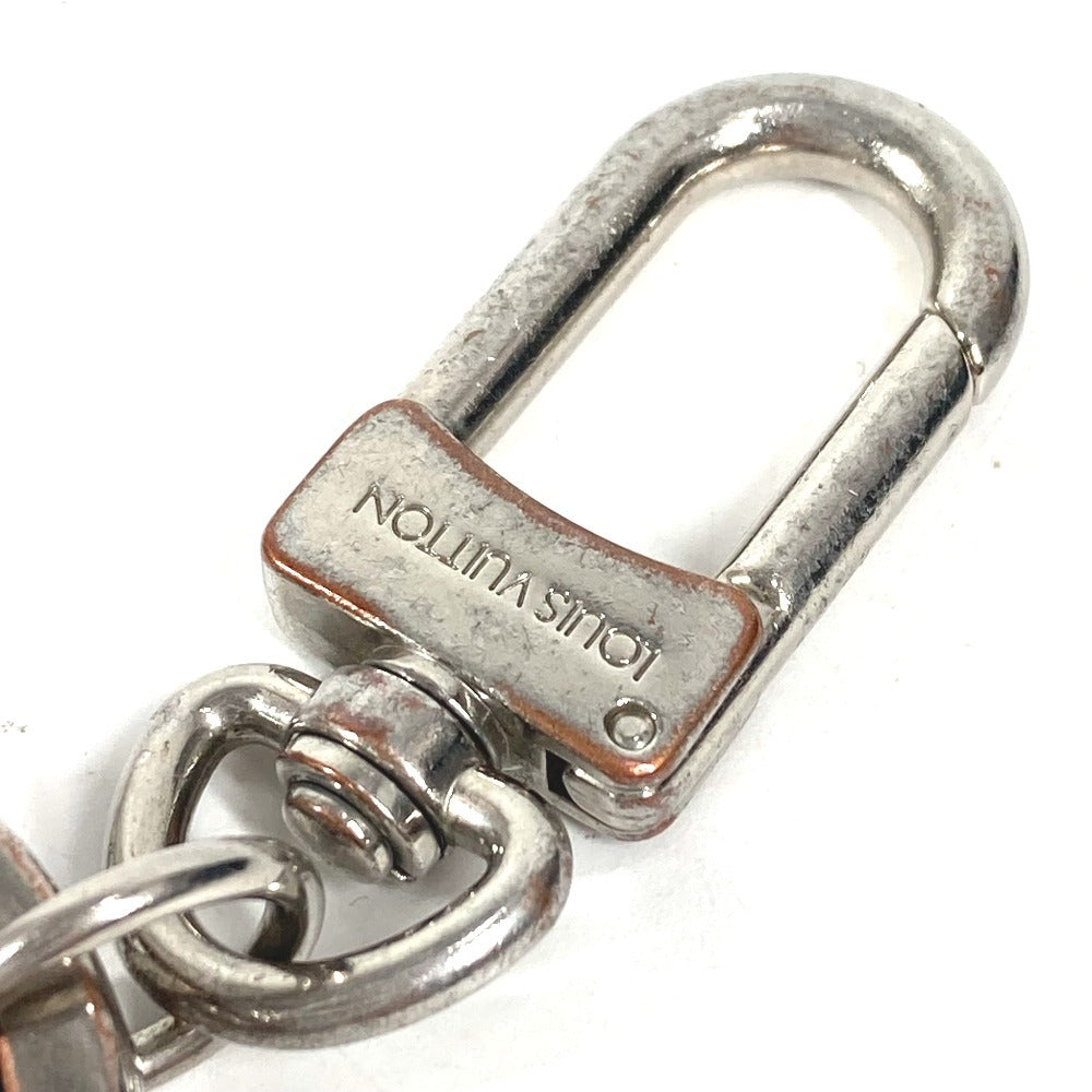 LOUIS VUITTON M61936 America's Cup Portecle Baleine Bag Charm Whale Key Holder Metal Unisex Silver