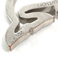 LOUIS VUITTON M61936 America's Cup Portecle Baleine Bag Charm Whale Key Holder Metal Unisex Silver