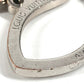 LOUIS VUITTON M61936 America's Cup Portecle Baleine Bag Charm Whale Key Holder Metal Unisex Silver