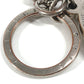 LOUIS VUITTON M61936 America's Cup Portecle Baleine Bag Charm Whale Key Holder Metal Unisex Silver