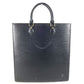 LOUIS VUITTON M59082 Epi Sac Plat Bag Tote Bag Vertical Tote Handbag Epi Leather Unisex Criel Black Black