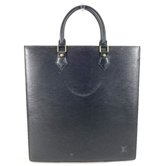 LOUIS VUITTON M59082 エピ サックプラ カバン トートバッグ 縦型トート ハンドバッグ エピレザー ユニセックス クリールブラック ブラック