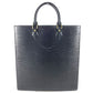 LOUIS VUITTON M59082 Epi Sac Plat Bag Tote Bag Vertical Tote Handbag Epi Leather Unisex Criel Black Black