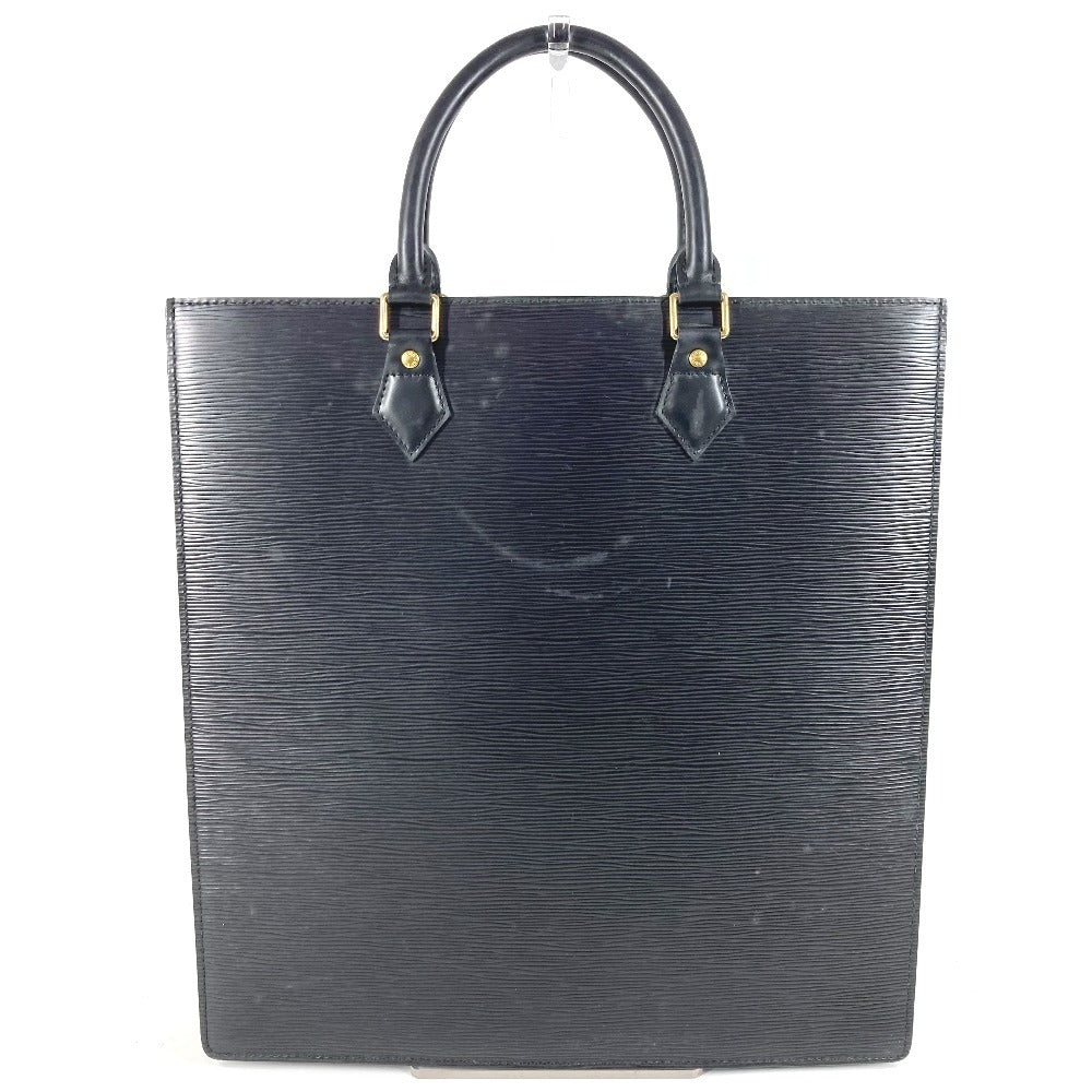LOUIS VUITTON M59082 Epi Sac Plat Bag Tote Bag Vertical Tote Handbag Epi Leather Unisex Criel Black Black