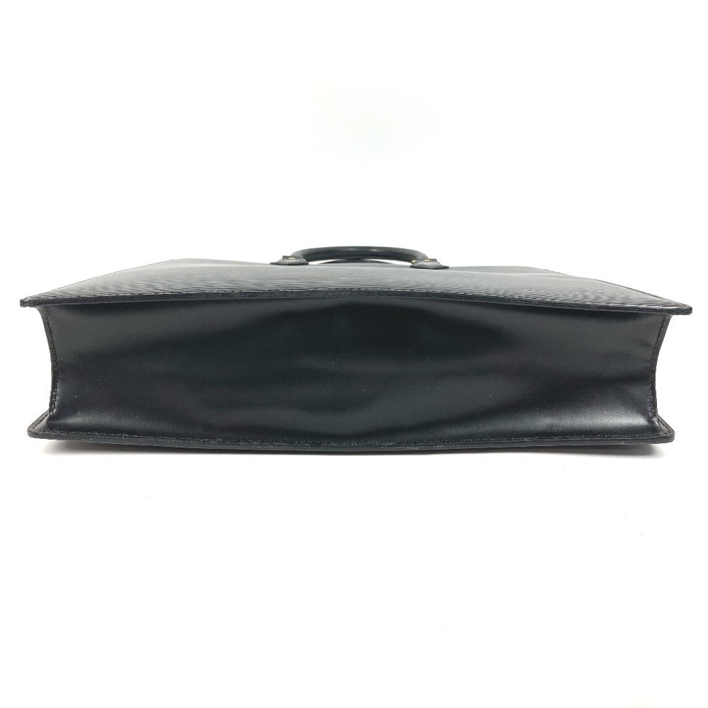 LOUIS VUITTON M59082 Epi Sac Plat Bag Tote Bag Vertical Tote Handbag Epi Leather Unisex Criel Black Black