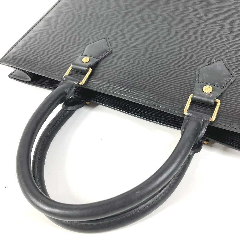 LOUIS VUITTON M59082 Epi Sac Plat Bag Tote Bag Vertical Tote Handbag Epi Leather Unisex Criel Black Black