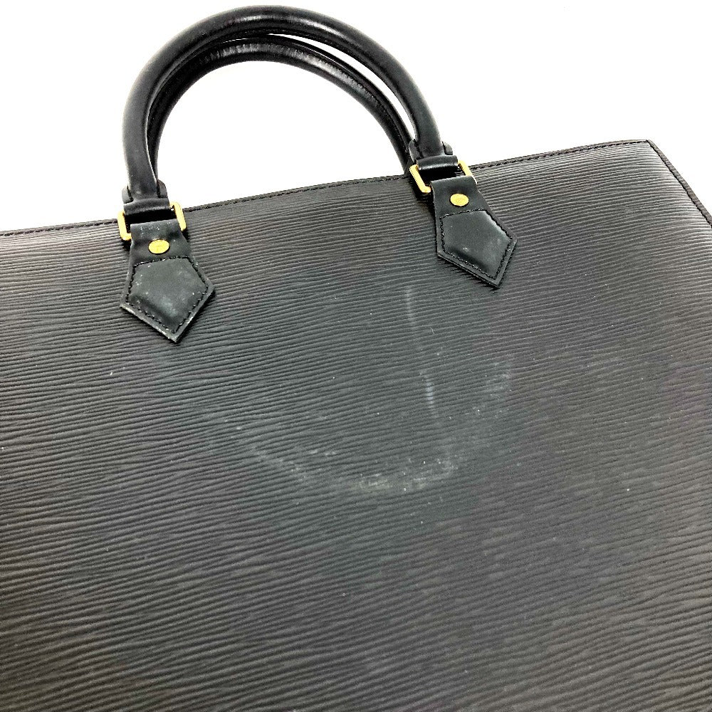 LOUIS VUITTON M59082 Epi Sac Plat Bag Tote Bag Vertical Tote Handbag Epi Leather Unisex Criel Black Black